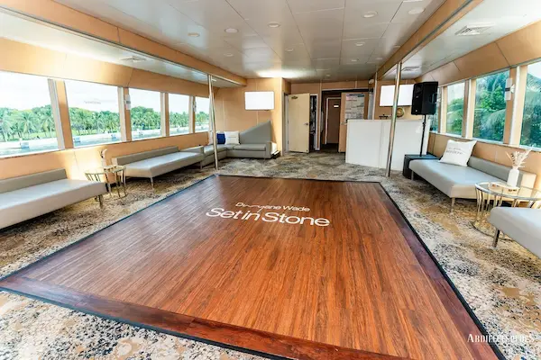 Venetian Lady yacht charter Miami event guests