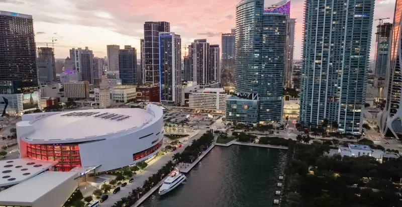 Venetian Lady yacht Miami downtown sunset cruise