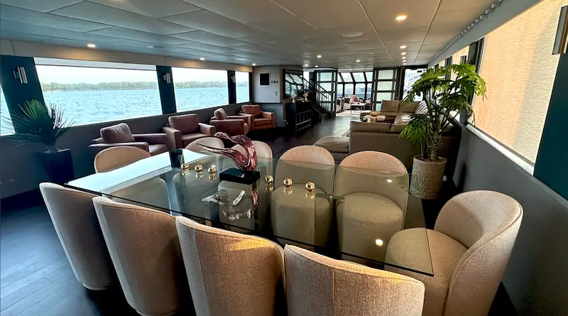 Stella Starship modern dining room interior lounge