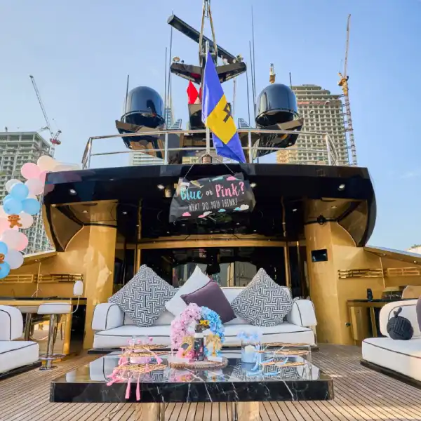 Miami baby shower venue on the water – Moana Flow Miami