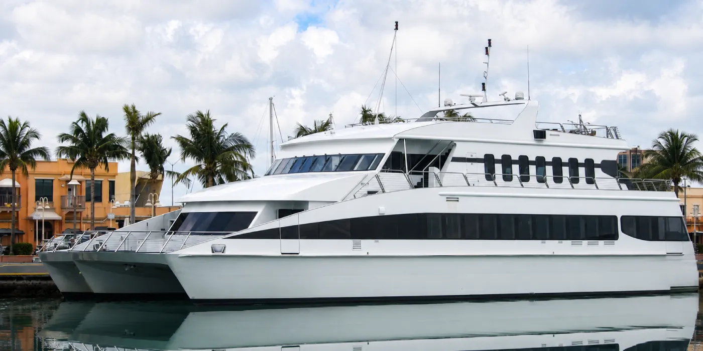 Biscayne Lady luxury party yacht Miami for private celebrations up to 400 guests