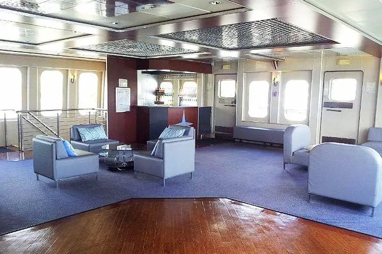 Biscayne Lady Miami luxury yacht on the water