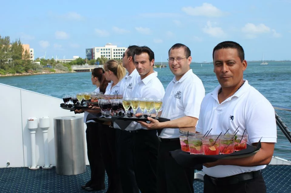 Bis Lady Yacht mega yacht Miami for large corporate events