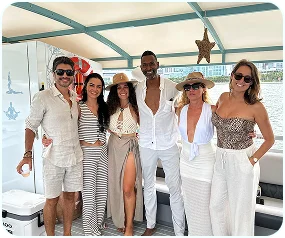 Corporate team building events on Moana Flow Miami yachts