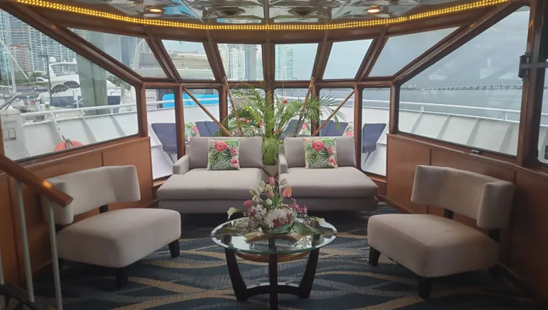 Miami party yacht Mid Sun on the water South Florida private event charter