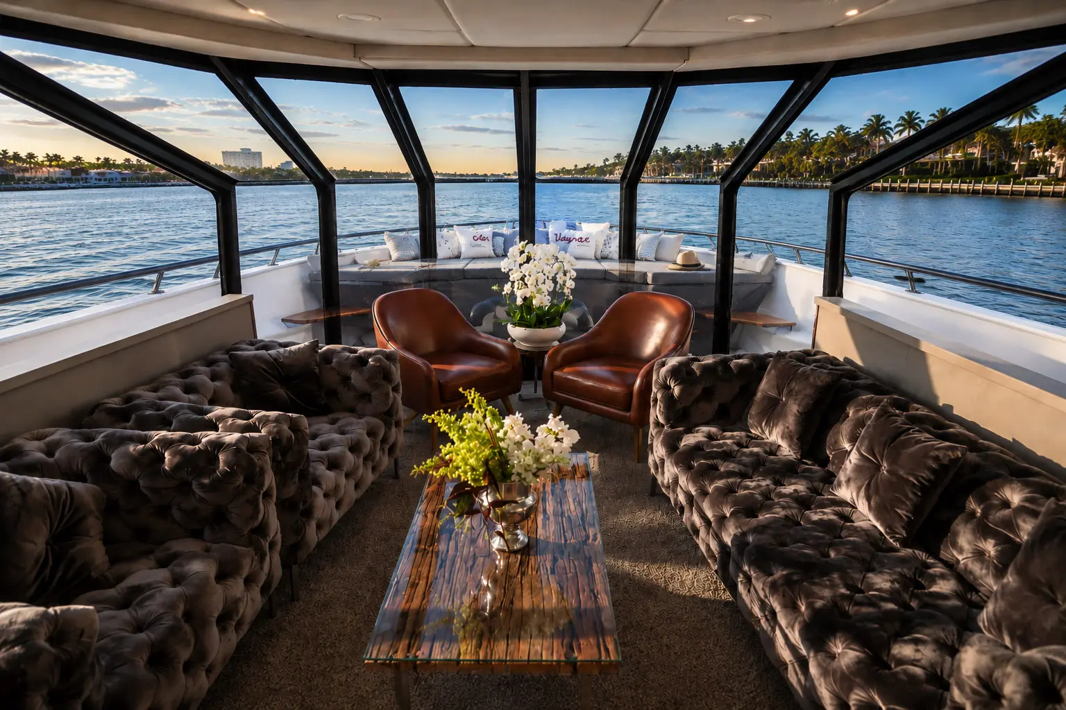 Miami yacht charter Stellar Yacht full vessel profile Biscayne Bay