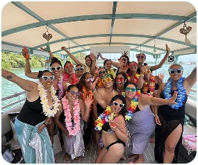 Ultimate party boat experience in Miami Biscayne Bay