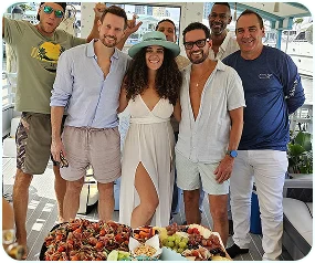 Moana Flow Miami private boat rental group fun