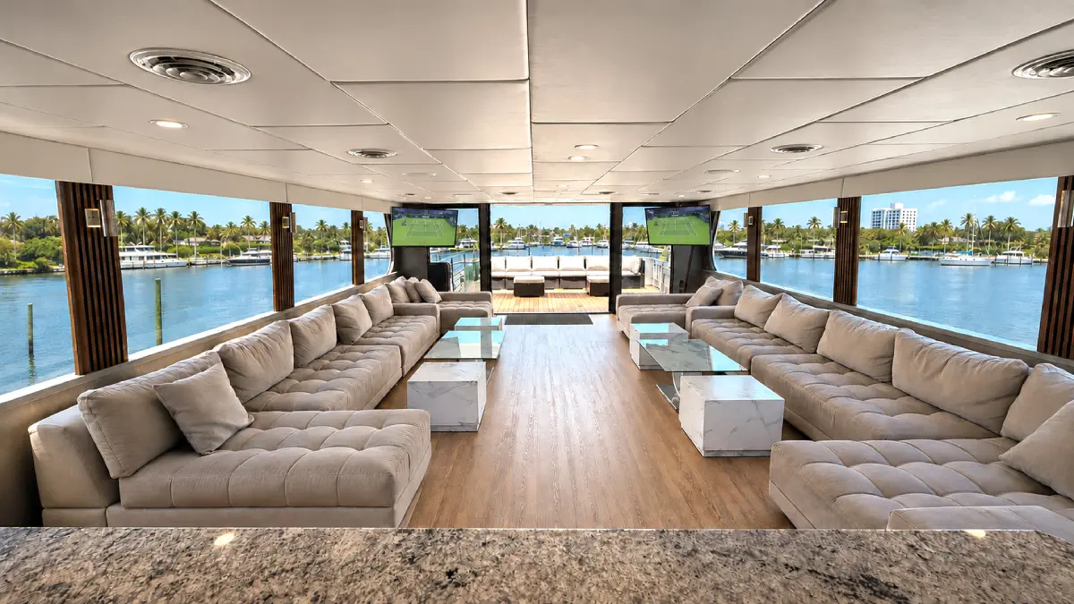 Stellar Yacht Miami yacht party night event luxury charter rental