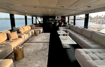 Stella Starship yacht Miami VIP corporate event on the water